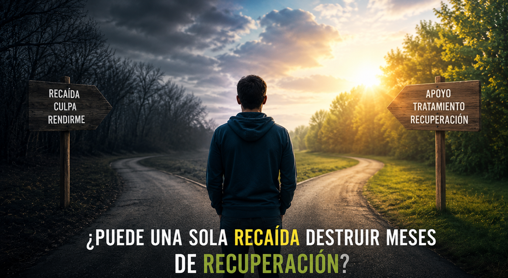 ¿Puede una sola recaída destruir meses de recuperación?
