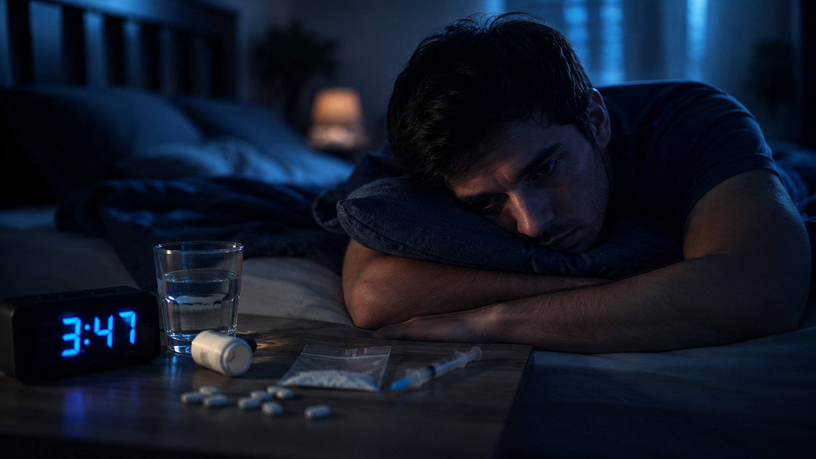 Dormir poco y consumir drogas: una combinación que acelera el deterioro físico y mental