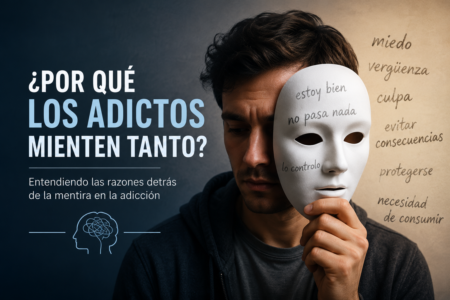 ¿Por qué los adictos mienten tanto? La verdad detrás de la adicción | Clínica de Rehabilitación
